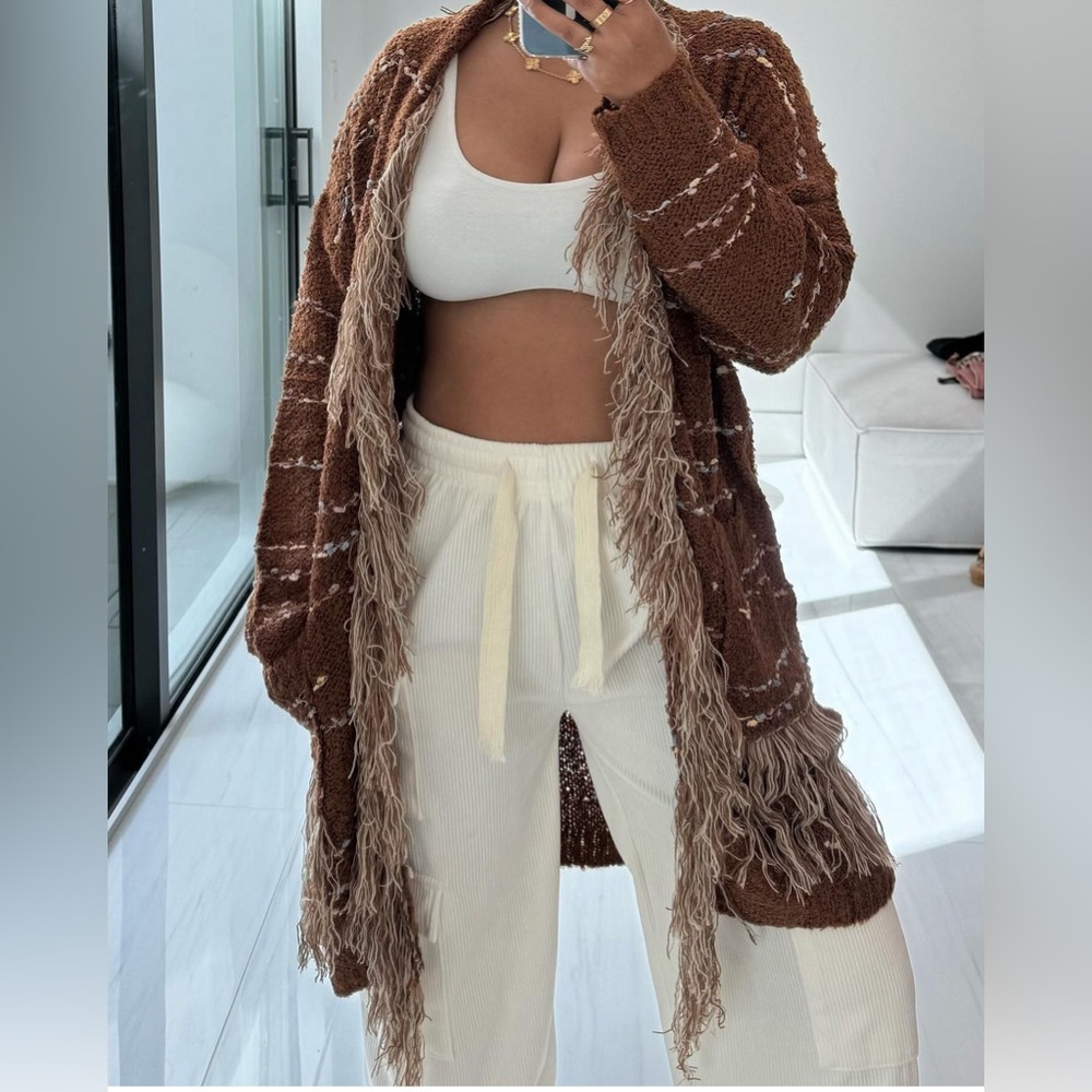 Shaggy Cardigan (NWOT)